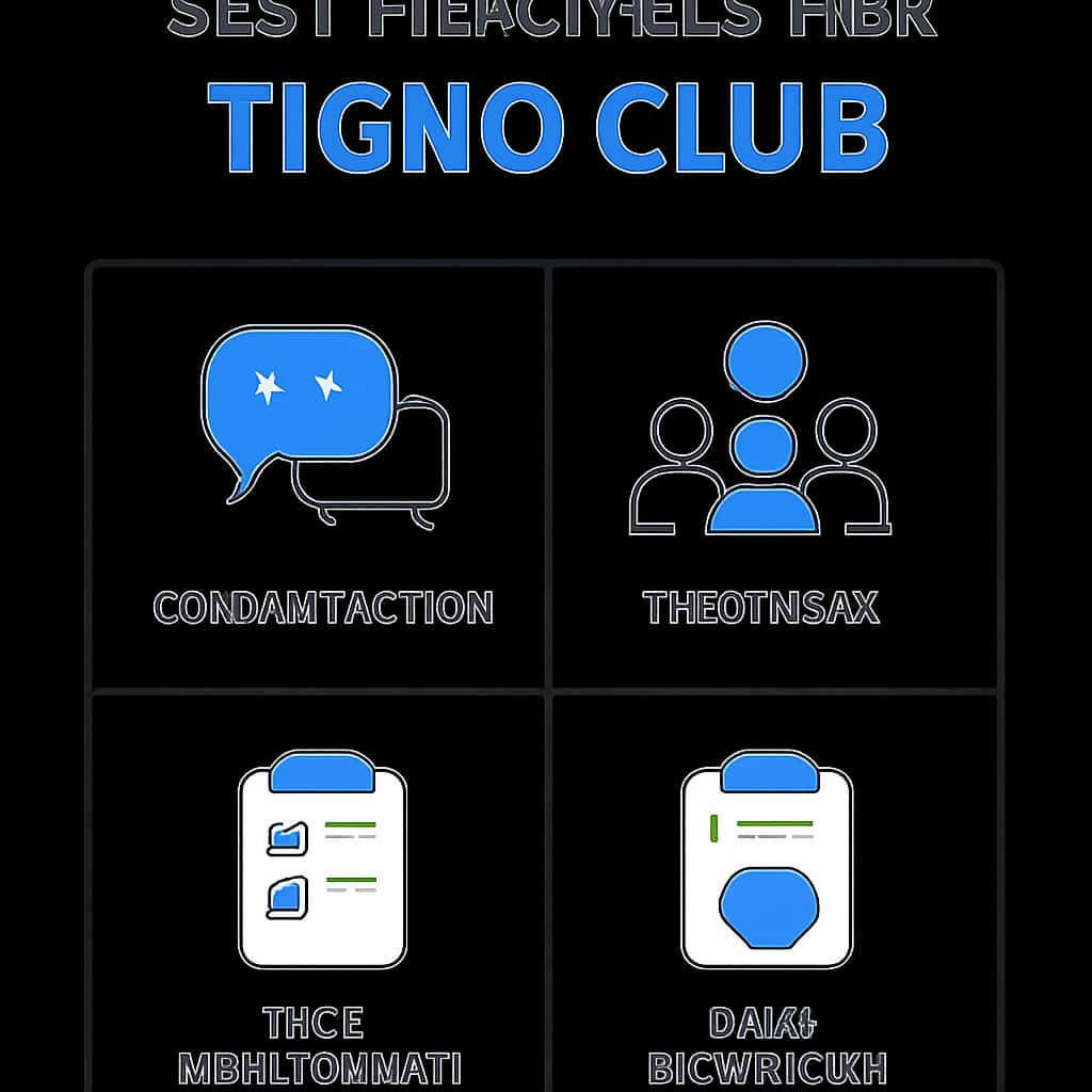 Diagram illustrating best practices for Tigro Club.