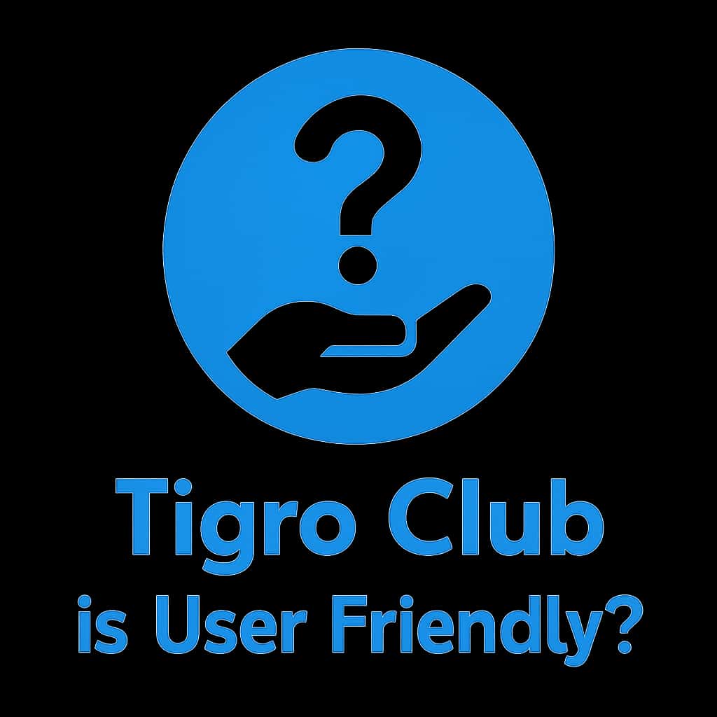 An icon representing user friendliness of Tigro Club.