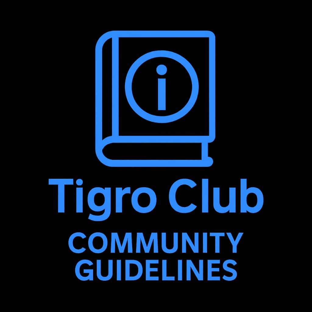 Icon representing Tigro Club Community Guidelines.