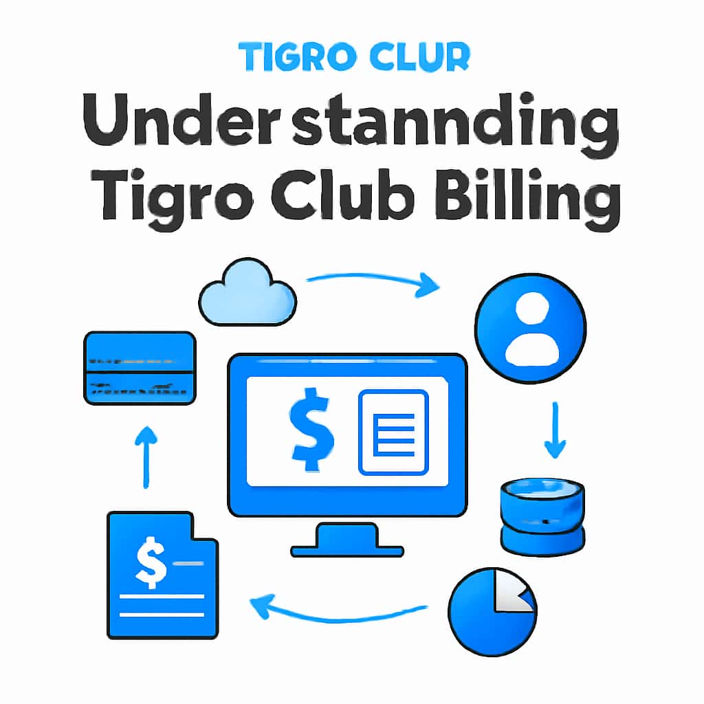 An educational diagram on Tigro Club billing.
