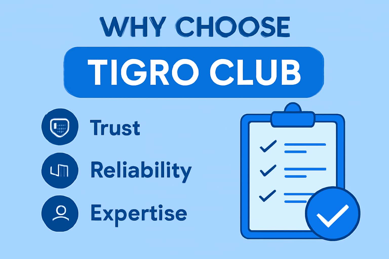 Informational scene about Tigro Club showcasing features and benefits.